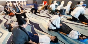 Fainting, first aid